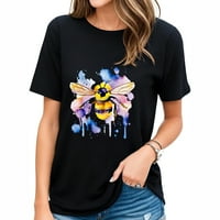 Slatka pčela ženska ležerna majica sa vintage grafikom Savršeni poklon za kraljičev rođendan ili Halloween