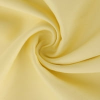 Uorcsa svestrani blazer pune boje dugih rukava rever za žene žuto