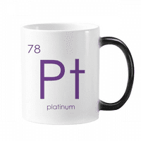 Kesteristi elementi Period Tabela Tranzicija Metali Platinum PT Promjena boje u boji Morping Toplina