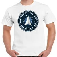 Logo svemirskog sila Bijela košulja-3xl