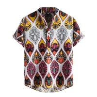 Muške svijetle havajske majice za proljetni odmor i ljeto - horizontalno rastezanje Aloha košulje za momke