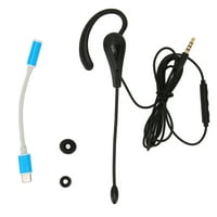 Single Ear slušalice, monauralne slušalice Jednostavno korištenje Clear Chat Udoban žični robusni otkazivanje