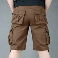 Zkozptok Teretne kratke hlače za muškarce plus veličine Multi-džepovi opuštene kratke hlače Ljeto plaža