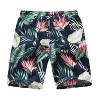 Muški setovi odijelo ljetni modni modni havajski odmor kratkih rukava kratke hlače i setovi