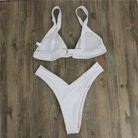 INLEIFE kupaći kostim Ženski bandeau zavoj bikini set push-up brazilski kupaći kostimi za plažu kupaći