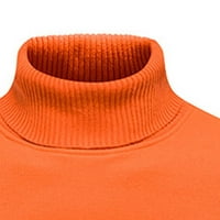 Hinvhai Sezonsko čišćenje zima Nova kašmir toplo pulover Puno boje pletiva džemper Muškarci Turtleneck