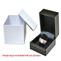 Prsten od brušenog oružja - 0,05ct princeza rezani solitaire Garnet prsten - personalizirani vjenčani