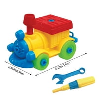 Igračke za bebe Dječje obrazovne demontaže i montažne igračke za automobile Diy ručni vijci sastavljeni