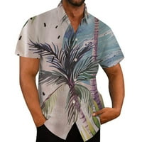 Muška majica Turizam Turistička plaža Ležerne prilike za muškarce Havajska majica za muškarce