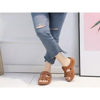 Krocowalk dame klizne na klin na klin sandala sandale za žene klizni papuče bez klizanja Ljetne casual