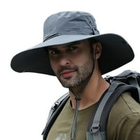 Sunčani šešir Širok zaštita od ruba preklopljiva kapa za ribolov planinarenje kampiranjem