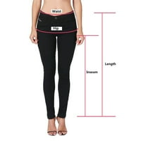 Hlače za vježbanje Ženske gaćice Pocket Shorts Yoga High-struk Čvrsta tekući fitnes yoga hlače