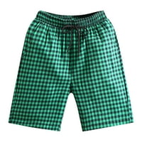 Muške casualske kratke hlače Plaženo ljeto trendy Fit Hop Srednja odjeća ICE SILK tanka plaža Prozračne