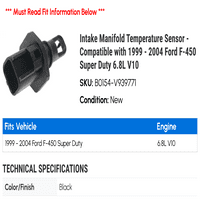 Senzor temperature usisnog razvodnika - kompatibilan sa - Ford F- Super Duty 6.8L V 2003