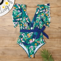Žene kupaći kostimi modni ruffle sexy sprint sijamske kupaće kostime