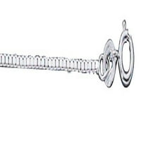 Ogrlica sa privjeskom privjesak za privjesak za privjesak za sterling srebra 16 BO lančani 3D nogometni