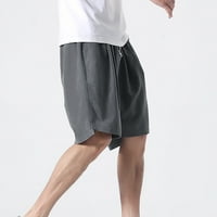 Muške hlače čišćenje Muška modna klasična Twill Casual Hawcket Džepne kratke hlače Flash Picks Grey