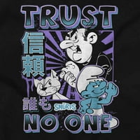Smurfs Cool Kanji Trust Trust Ni jedan duksevi sa kapuljačom Muškarci Mršnjak Brisco Marke M