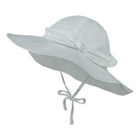 Kid's Solid Sun Hat široki šešir za podmićivanje za dječake Dječja dječaka Podesivi šešir kante