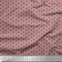 SOIMOI svilena tkanina umjetničko cvjetno kosicanje otiska šivaći šipka tkanina