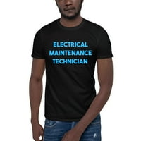 2xL plavi električni tehničar za održavanje kratkih rukava pamučna majica s nedefiniranim poklonima