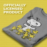 Kikiriki - Snoopy Camping - grafička majica kratkih rukava od malih i mladih