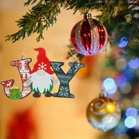 Ukrasi za ukrase božićnog drvca da viseći čari Božićne ukrase za turnire za odmor