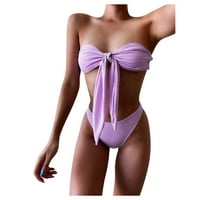 Žene kupaćih kostimi Žene Solid čipka Bikini set Push up kupaći kostim kupaći kostimi kupaći kostimi