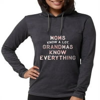 Cafepress - bake znaju majicu s dugim rukavima - Ženska majica s kapuljačom