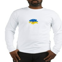 Cafepress - Ukrajinska zastava Sunflower vintage majica s dugim rukavima - majica sa dugim rukavima