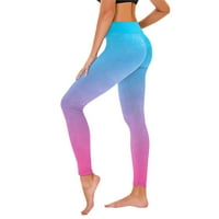 Hlače za žene Trendy ženske rastezanje Yoga tajice fitness trčanje teretana Sportska dužina Aktivne