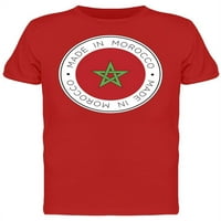 Napravljen u majici zastava Maroko zastava Muškarci -Mage by Shutterstock, muški mali