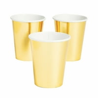 Metalne zlatne čaše za papir - CT. - Potrošni materijal -