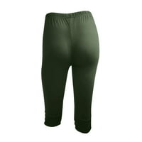 Gathrrgyp hlače plus veličina za žensko čišćenje, modne ženske gamaše fitness trčanje čvrstim sportovima