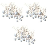 Vjenčani igle za kosu u klipovima Pribor RFOR biseri za žene sa močvarima pletene pribor u obliku pearl