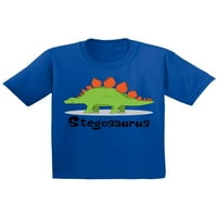 Newkward Styles Stegosaurus Dinosaur Majica za mlade Dinosaur za djecu Dinosaur Rođendanski pokloni