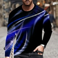 Hfyihgf dizajner grafički tees muškarci moda 3d digitalni pulover tiska Top proljeće jesen sport fitness