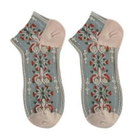 Miayilima čarape za žene retro šumske stereoskopske čarape Čarape Svestruke čarape za čamce kratke čarape