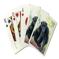 Chimpanzee, The Releter Press, Premium Igranje kartice, Paluba za karticu s jokerima, Sjedinjene Američke