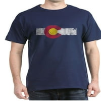 Cafepress - Vintage Colorado State Flag FADE majica - pamučna majica