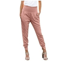 Akiihool ženske hlače za rad Yoga ženske rastezanje gležnjače za golf hlače haljine radne pantalone