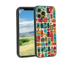 Kompatibilan sa iPhone Pro MA telefonom, akvarel-art-s-i-slatka-boho-gumena-linikalna silikonska zaštita