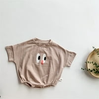 Djevojke za bebe jednodijelni Rompers Boys Slatko crtani kratki rukav Bodysuit odjeća za odjeću 9- mjeseci