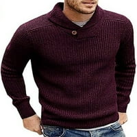 Avamo zimski klasični džemper muškarci casual pletene pulover duksere Slim Fit Thermal Modni džemper