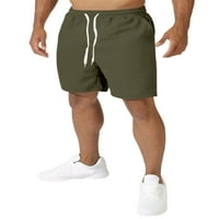 Abtel muški ljetne kratke hlače visokog struka Bermuda kratka pantne casual dno muške klasične fit sportske