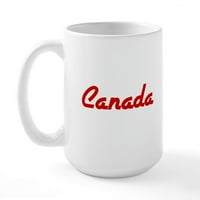 Cafepress - Kanada velika krigla - OZ keramička velika krigla