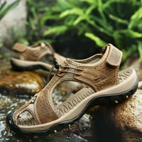Muške ribolovske sandale casual planinarske sandale udobne sportske cipele na otvorenom ljeti kaki