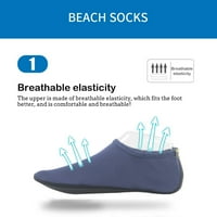 Muške i ženske vodene čarape bosonogi brzine suve anti-skid vodene čarape yoga vruće ružičaste L