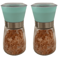 Podignite svoju igru ​​začin: zgodna i izdržljiva set brusilice za sol i biber - Cyan