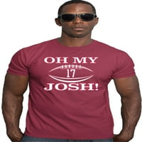 Idi izvuče Oh Moj Josh Deluxe meka majica Muške žene